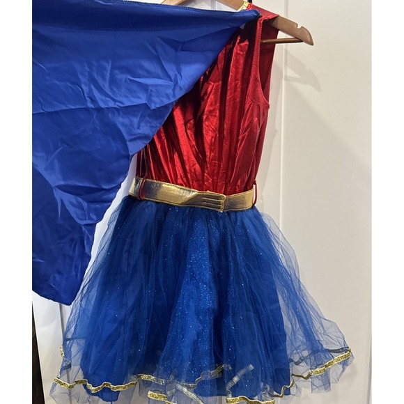 Rubie's Wonder Woman Costume Youth Size Large Halloween Dress - Ships Fast - Picture 7 of 11